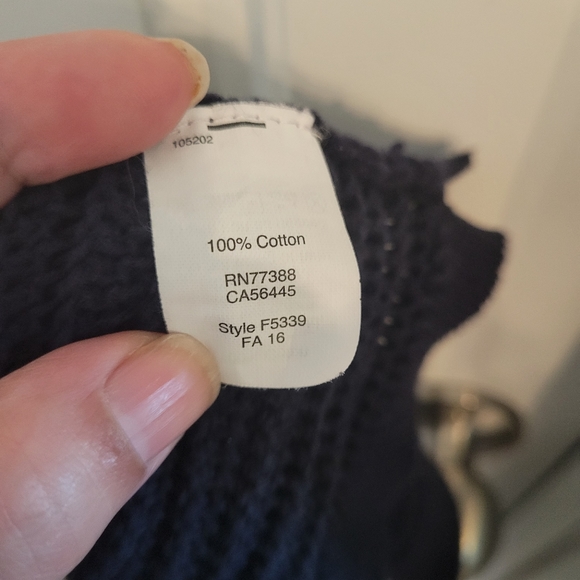 Madewell Camila crochet tank top size Small - Picture 6 of 7